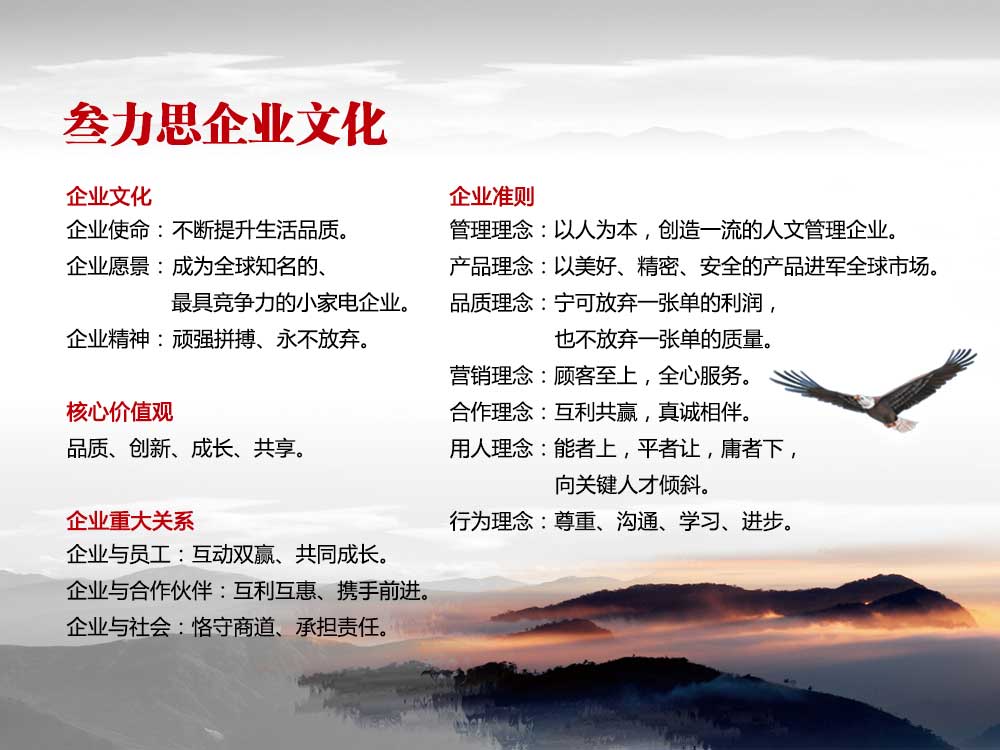 叁力思企業(yè)文化